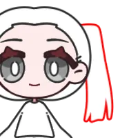 Pigtail B Outline HSV